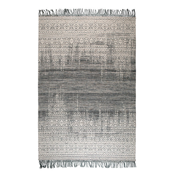 Luxury Furnitures Liv Hand Knotted Geometric Rug Wayfair